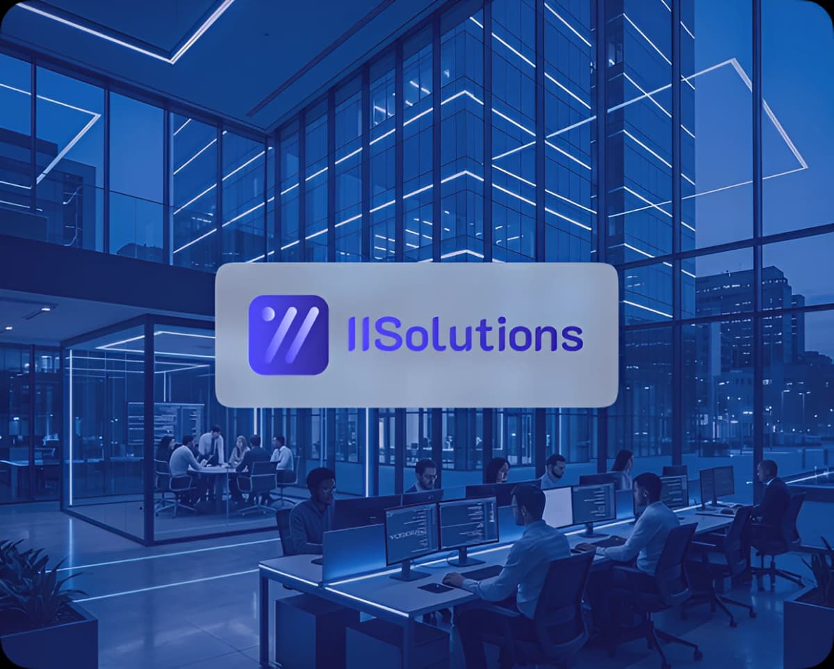 Команда IISolutions на совещании